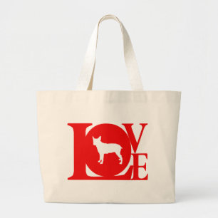 Stumpy Tail Cattle Dog Grote Tote Bag