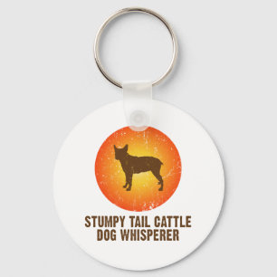 Stumpy Tail Cattle Dog Sleutelhanger