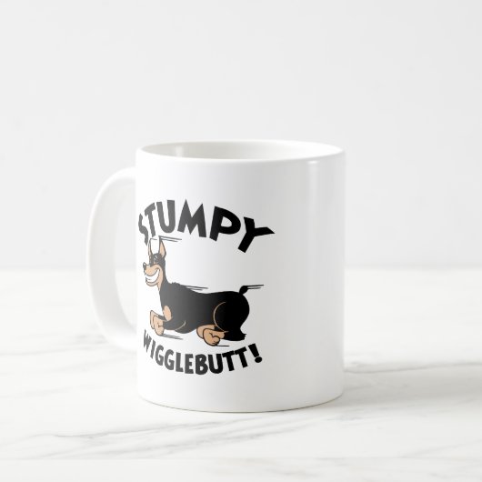 Stumpy Wigglekont! Koffiemok (Voorkant links)
