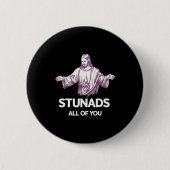 Stunads All Of You Funny Jesus  Ronde Button 5,7 Cm (Voorkant)