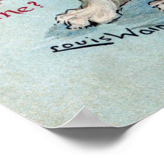 Stung Cat  Valentijn Poster (Hoek)