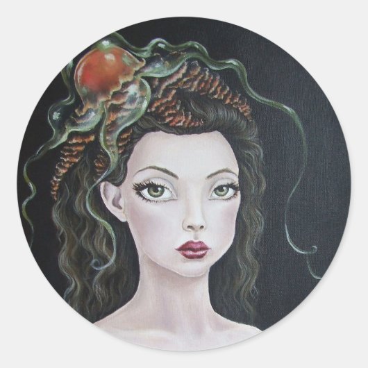 Stunging Ronde Sticker (Voorkant)