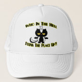 Stunk the Place Up Skunk Trucker Pet (Voorkant)