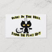 Stunk the Place Up Skunk Visitekaartje (Achterkant)