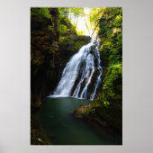 Stunkelwaterval met zonlicht poster (Voorkant)