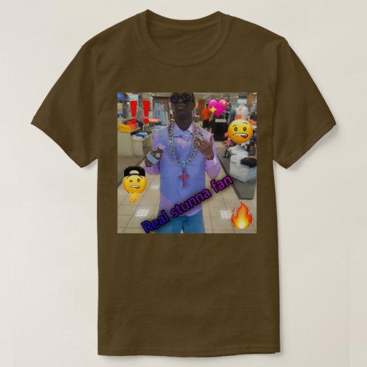 Stunna fan real t-shirt (Design voorkant)