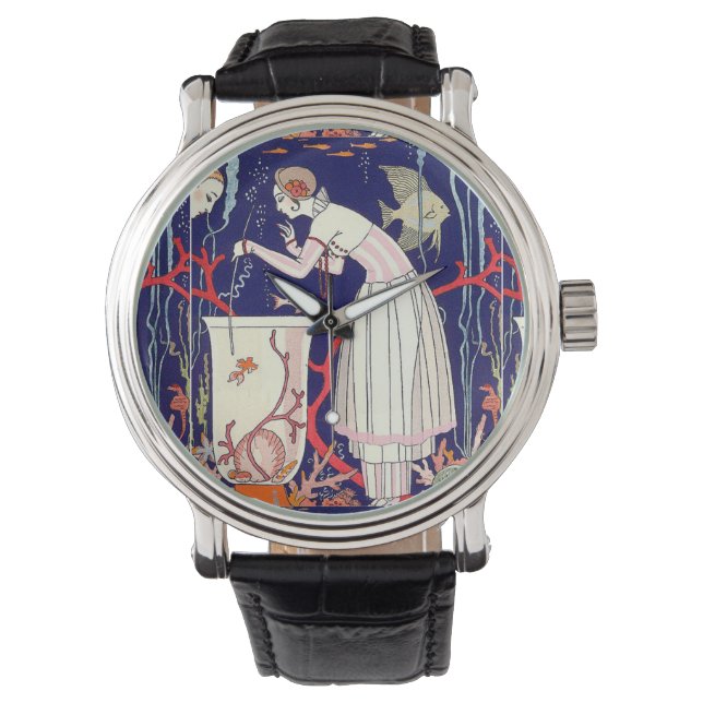 STUNNEN VAN KLEINE VIS, BEAUTY-MODE HORLOGE (Voorkant)