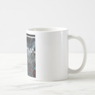 Stunning Abstracte Kunstprint Koffiemok