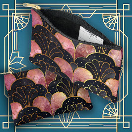 Stunning Art Deco Waaiersontwerp Romantisch Etui