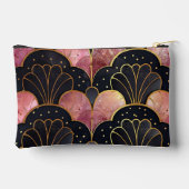 Stunning Art Deco Waaiersontwerp Romantisch Etui (Achterkant)