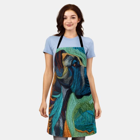 Stunning artistic Great Dane  Schort (Gedragen)