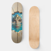Stunning Atlantis Rising From Watery Depths Persoonlijk Skateboard (Voorkant)