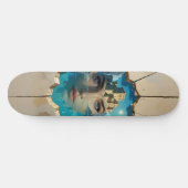 Stunning Atlantis Rising From Watery Depths Persoonlijk Skateboard (Horizontaal)