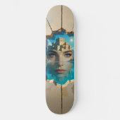 Stunning Atlantis Rising From Watery Depths Persoonlijk Skateboard (Voorkant)