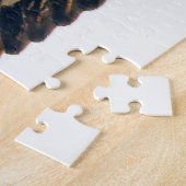 Stunning Bald Eagle doet een flyover Legpuzzel (Zijkant)