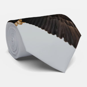 Stunning Bald Eagle neemt de hemel in Stropdas