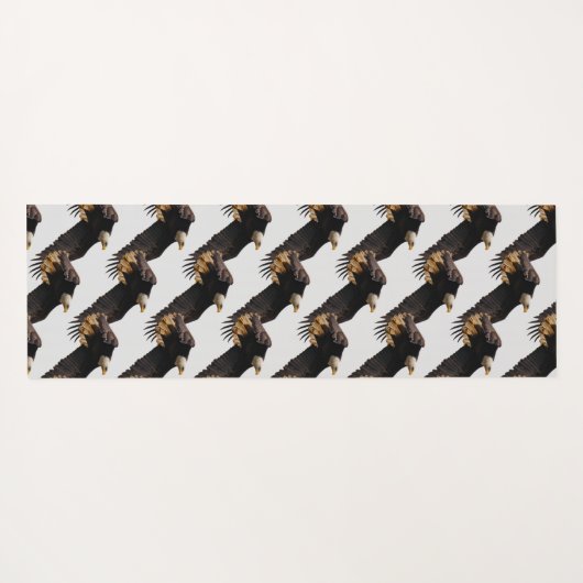 Stunning Bald Eagle neemt de hemel in Yogamat (Achterkant (horizontaal))