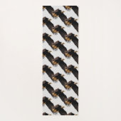 Stunning Bald Eagle neemt de hemel in Yogamat (Achterkant)