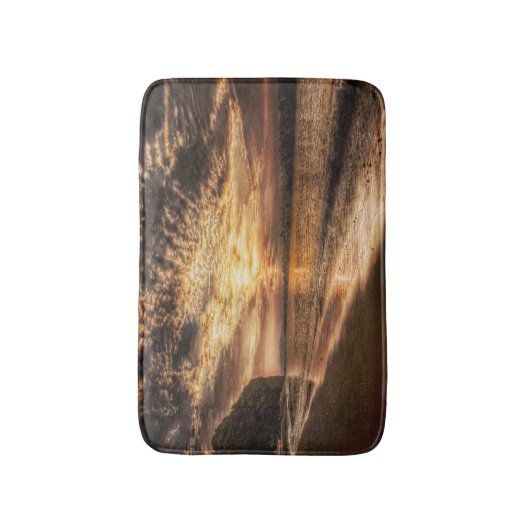 Stunning Beach Sunrise Badmat (Voorkant Verticaal)