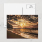 Stunning Beach Sunrise Briefkaart (Voorkant / Achterkant)