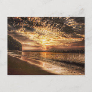 Stunning Beach Sunrise Briefkaart