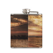 Stunning Beach Sunrise Heupfles (Achterkant)