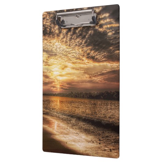 Stunning Beach Sunrise Klembord (Links)
