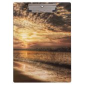 Stunning Beach Sunrise Klembord (Voorkant)