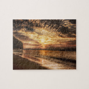Stunning Beach Sunrise Legpuzzel