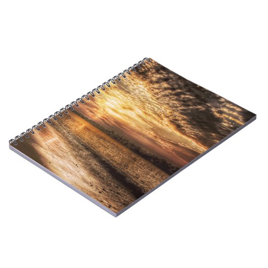 Stunning Beach Sunrise Notitieboek (Linkerzijde)