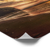 Stunning Beach Sunrise Poster (Hoek)