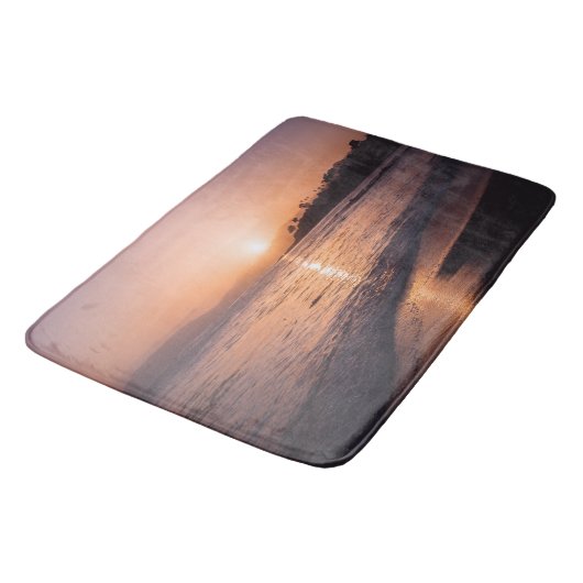 Stunning Beach Sunset Badmat (Gekanteld)