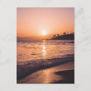 Stunning Beach Sunset Briefkaart