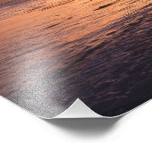 Stunning Beach Sunset Foto Afdruk (Hoek)