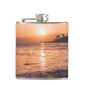 Stunning Beach Sunset Heupfles (Voorkant)