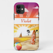 Stunning Beach Sunset Landschap Case-Mate iPhone Case (Achterkant)