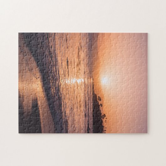 Stunning Beach Sunset Legpuzzel (Horizontaal)