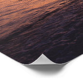 Stunning Beach Sunset Poster (Hoek)