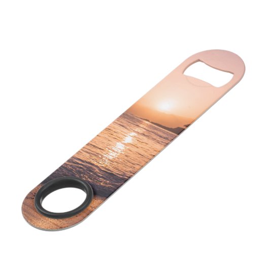 Stunning Beach Sunset Speed Flessenopener (Voorkant Gekanteld)