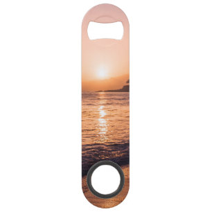 Stunning Beach Sunset Speed Flessenopener