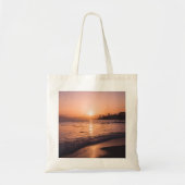 Stunning Beach Sunset Tote Bag (Voorkant)