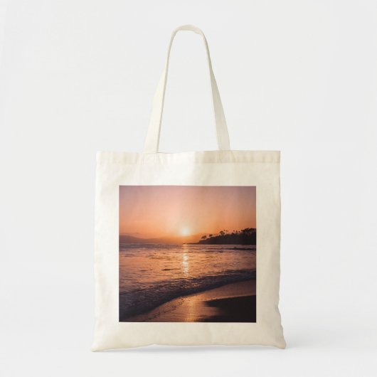 Stunning Beach Sunset Tote Bag (Voorkant)