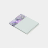 Stunning Beauty Modern Abstract Fractal Art Flower Post-it® Notes (Schuin)