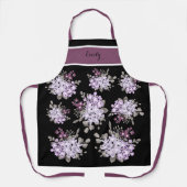 Stunning Black and Plum Wildflower Bouquet Schort (Voorkant)