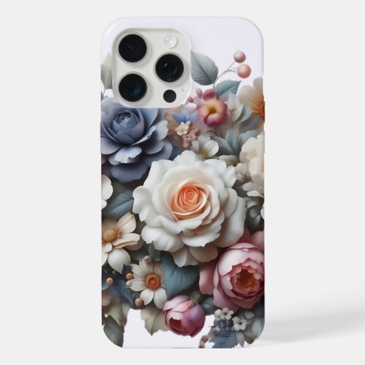 Stunning Bloemen iPhone Hoesje (Achterkant)