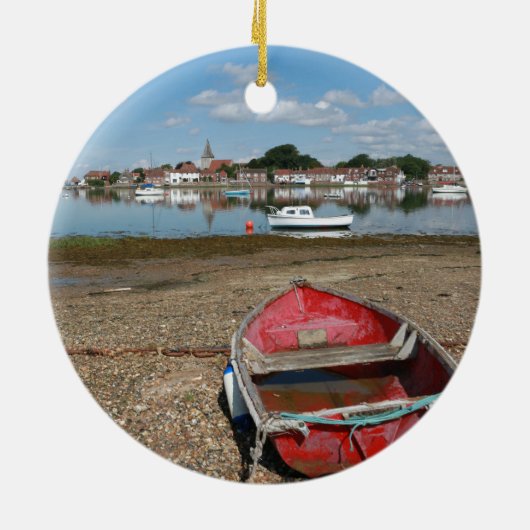 Stunning Bosham Harbour England Keramisch Ornament (Achterkant)