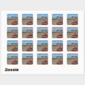 Stunning Bosham Harbour England Vierkante Sticker (Vel)