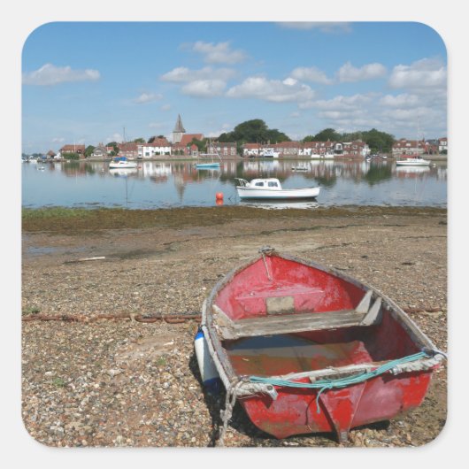 Stunning Bosham Harbour England Vierkante Sticker (Voorkant)