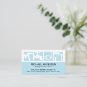 Stunning Bouwservice Icon Logo Visitekaartje (Staand voorkant)