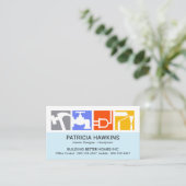 Stunning Bouwservice Icoon Logo Visitekaartje (Staand voorkant)